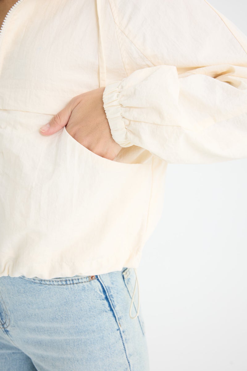 ديفاكتو جاكيت مطر كروب قصة عادية بكابيشون - Image 4